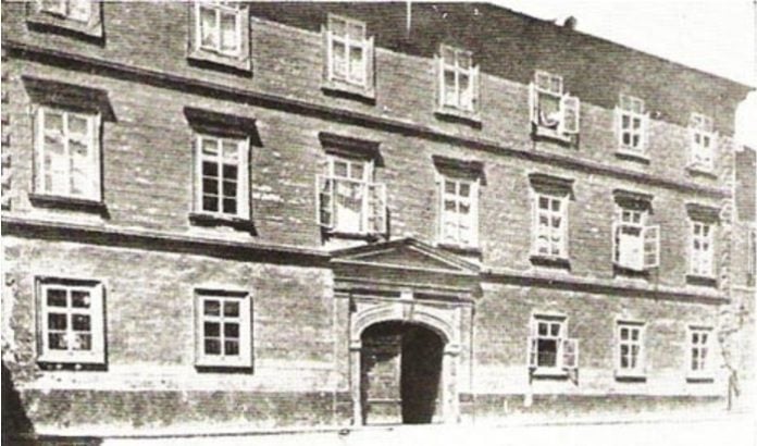 Kazalište u Demetrovoj oko 1800. godine